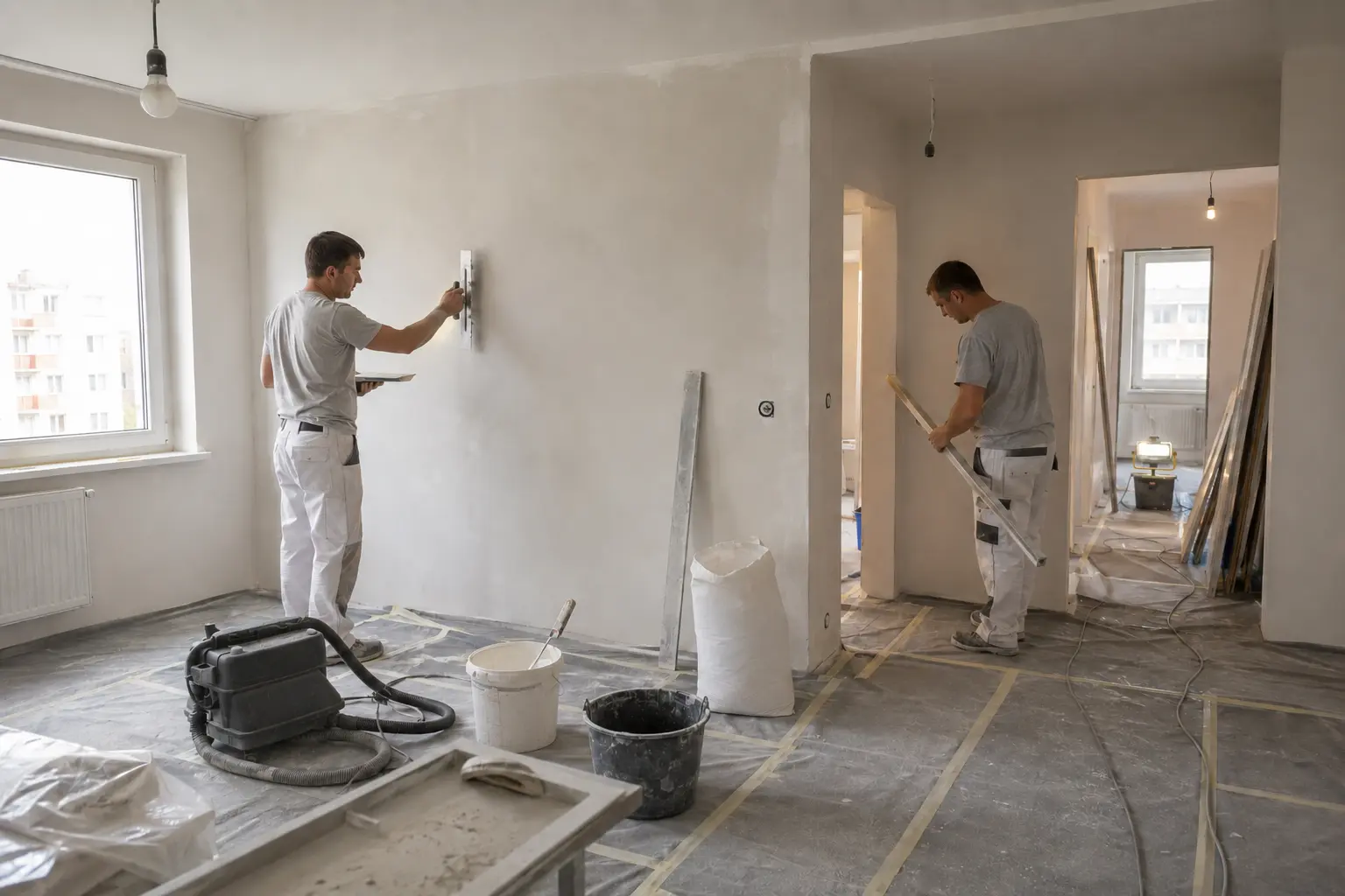 Koszt remontu mieszkania 50 m² w 2026: pełny kosztorys – fotografia redakcyjna PROprostu