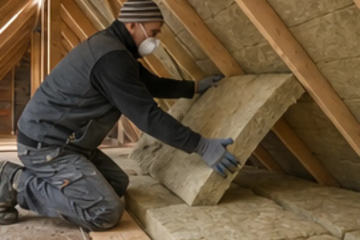 Test szczelności blower door: co wykrywa i ile kosztuje: wizualizacja etapu prac